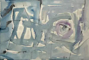 Phil Grisel - 1970 - Aquarel - dubbel gesigneerd kaufen? Bieten Sie von 1!