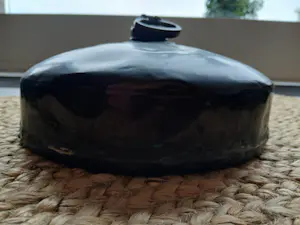 Curiosa - Ovale zinken bedkruik vintage H. Dittmar Berlijn kopen? Bied vanaf 10!
