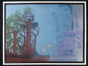 Ruud Aarbodem - Zeefdruk, Zonder titel kopen? Bied vanaf 40!