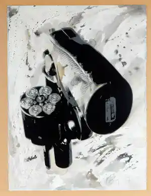 Robert Longo - ".38", from the portfolio 'Hope and optimism' verkauft für € 2895!