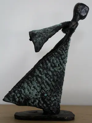 Renee van Leusden - Bronzen beeldje - 2000 kopen? Bied vanaf 175!