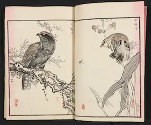 Kunisada Utagawa - en anderen - Lot van vier prent- en tekstboekjes kopen? Bied vanaf 1!