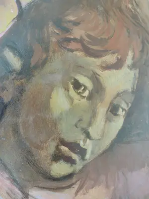 Rudolf Hagenaar - Meisje schikt haar kapsel kopen? Bied vanaf 50!