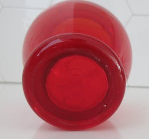 Empoli Glas - Sixties rode glazen kan kopen? Bied vanaf 10!