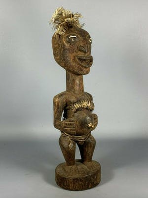 Dogon - 200542 - Tribal used Old African Dogon statue - Mali. kopen? Bied vanaf 125!