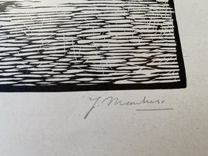 Jan Mankes - Houtsnede “Schreeuwende kraai” 1918 kopen? Bied vanaf 300!