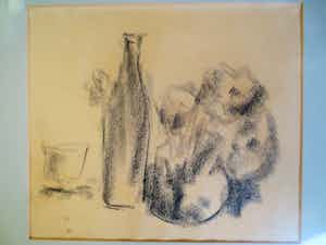 Andre van der Vossen - Stilleven. verkocht voor € 30!