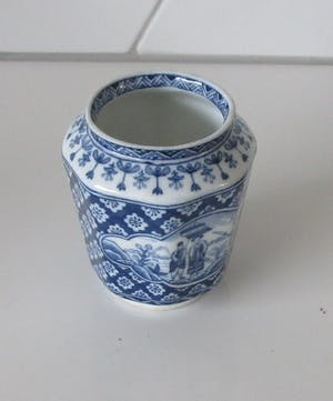 Royal Mosa - Suikerpot en sigarettenbeker servies Lange Lijs kopen? Bied vanaf 1!