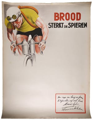 Curiosa - Affiche, Brood sterkt de spieren kopen? Bied vanaf 1!