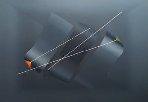 Kenji Nagai - Harmonisch abstract, zeefdruk (groot) kopen? Bied vanaf 125!