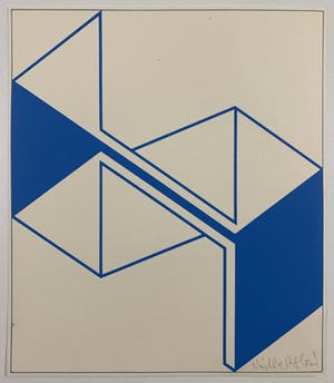 Istvan Nadler - kleurenzeefdruk - zonder titel - 1977 kopen? Bied vanaf 100!