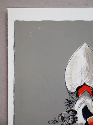 Graham Sutherland - Eerbetoon aan San Lazzaro - 1975 - Originele lithografie - Moulot kopen? Bied vanaf 100!