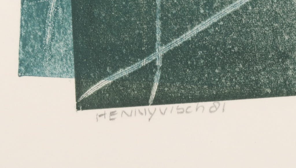 Henny Visch - Henny Visch: Litho, Zonder titel kopen? Bied vanaf 1!