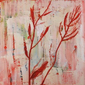 Joke Konijn - Olieverf op doek, Zuring - Ingelijst kopen? Bied vanaf 50!