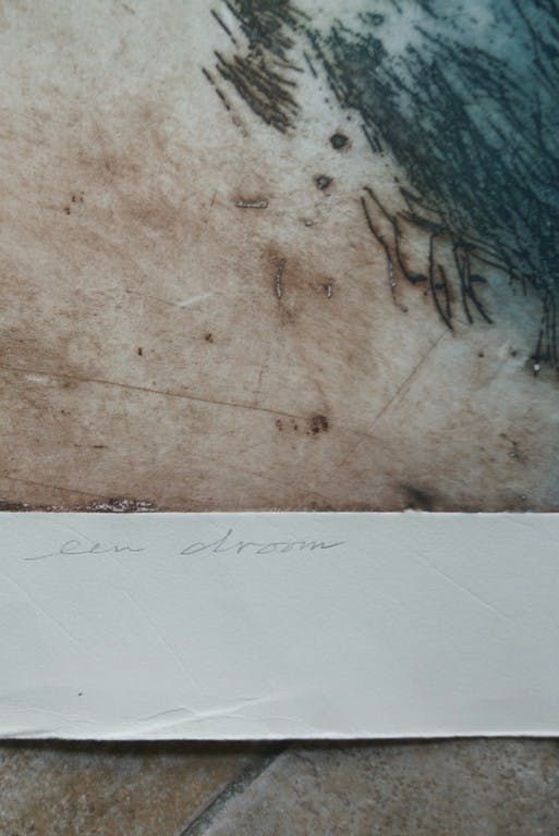 Ad Arma - Laatste x! Ad Arma - ".... een droom" - grote ets uit 1992 - oplage: 75 ex. kopen? Bied vanaf 1!