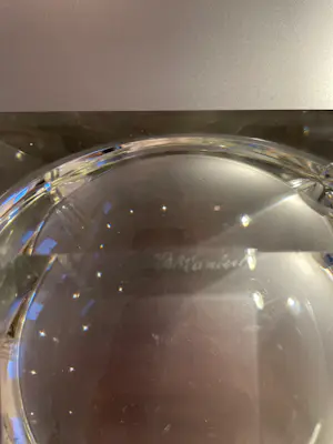 Val-Saint-Lambert - Kristallen asbak - Messancy kopen? Bied vanaf 30!