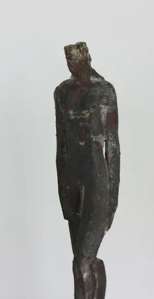 Andre Vranken - Bronzen beeld, Staand figuur / Messina + boek! kopen? Bied vanaf 100!