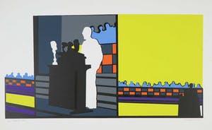 Annemarie van Hoorick - Zeefdruk, Zonder titel kopen? Bied vanaf 1!