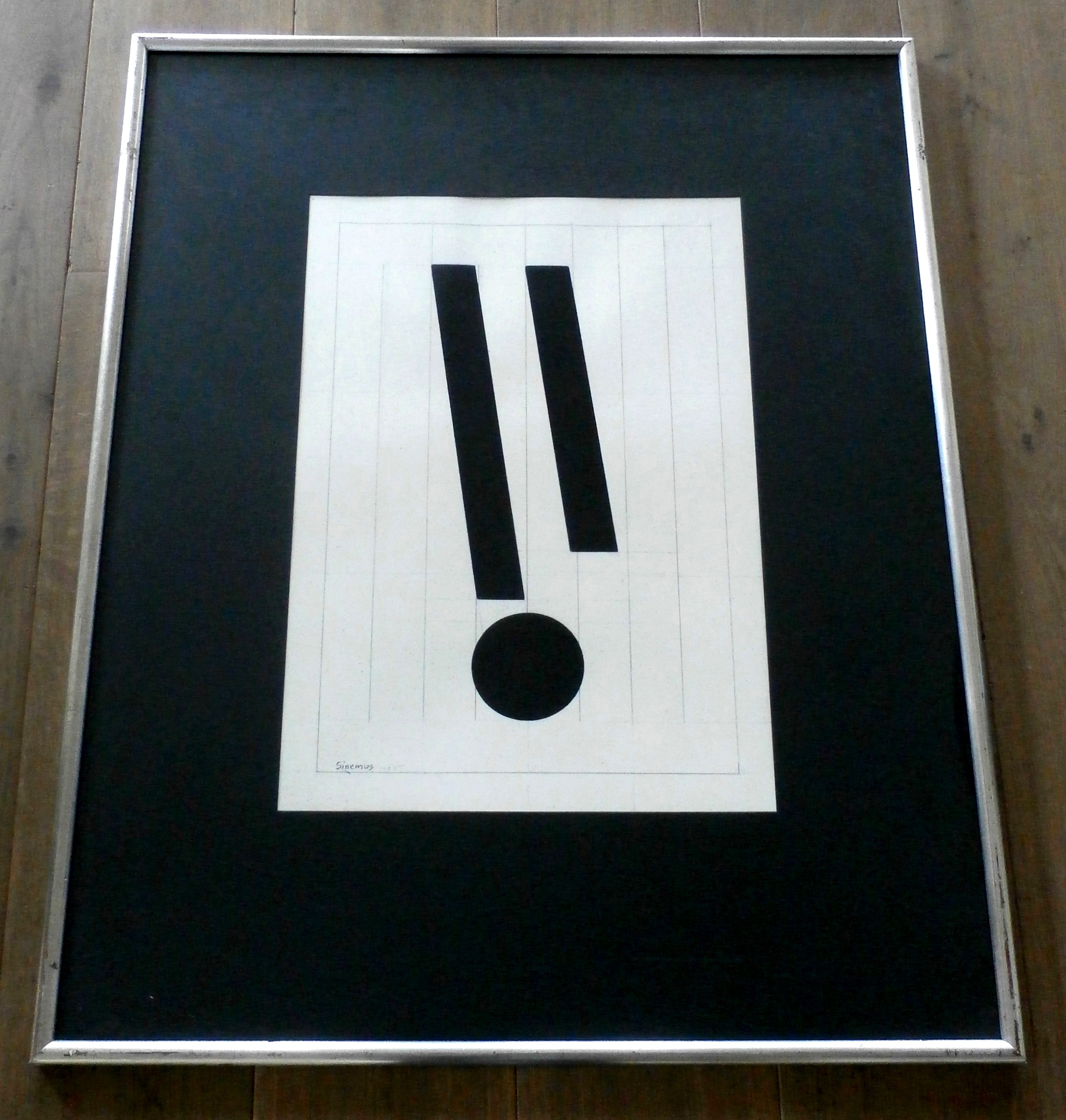 Wim Sinemus - gouche: geometrische compositie kopen? Bied vanaf 489!