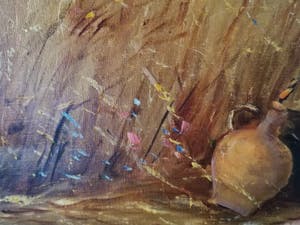 Niet of onleesbaar gesigneerd - Picknick in een korenveld kopen? Bied vanaf 1!