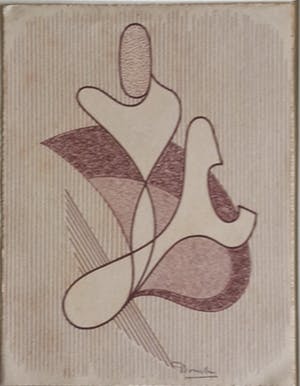 Cesar Domela - litho, zonder titel kopen? Bied vanaf 50!