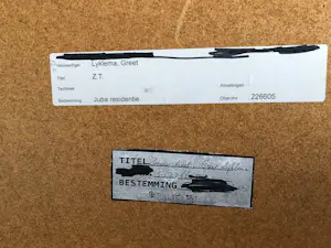 Greet Lyklema - Kleurrijk landschap kopen? Bied vanaf 100!