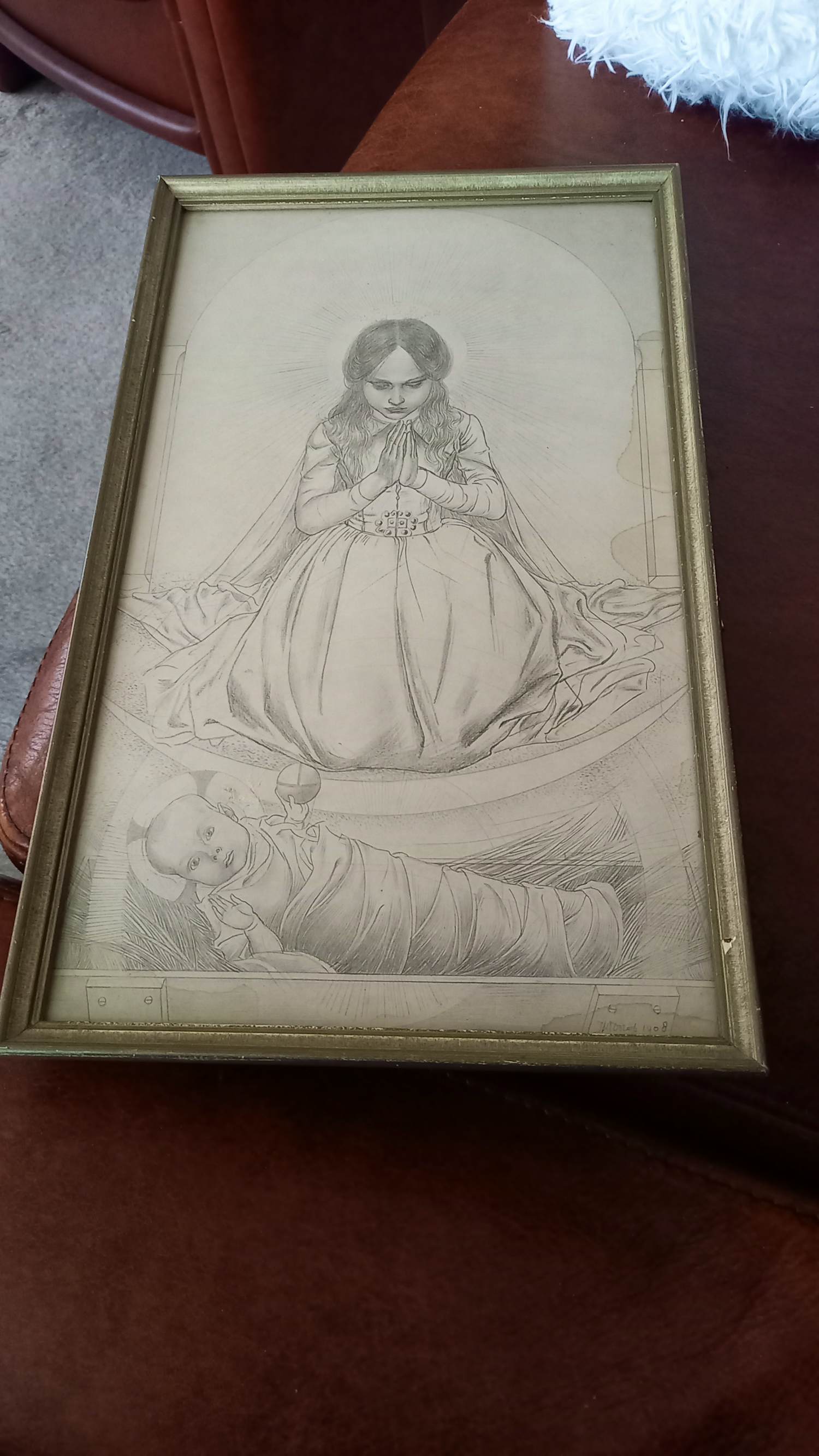 Jan Toorop - Madonna met kind. kopen? Bied vanaf 25!