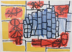 Corneille - Abstractie met figuren kopen? Bied vanaf 1!