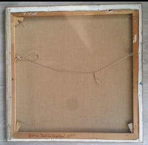 Fernay - Abstract. Blauwe figuren. 1972. kopen? Bied vanaf 149!