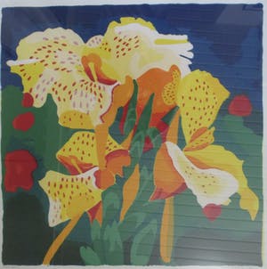 Henk van der Plas - Zeefdruk "Bali" kopen? Bied vanaf 40!