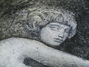 Ernst Fuchs - " Vorhang auf " - Giclée op linnen 2012 - handgesigneerd - 0plage 300 kopen? Bied vanaf 99!