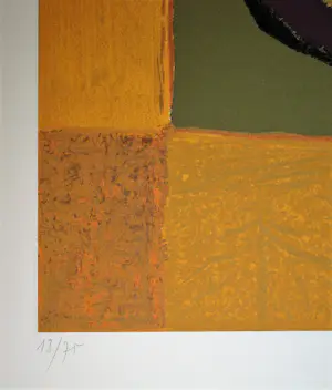 Jean Piaubert - Composition abstrait IV. - 1964 - Originele zeefdruk gesigneerd en genummerd kopen? Bied vanaf 70!