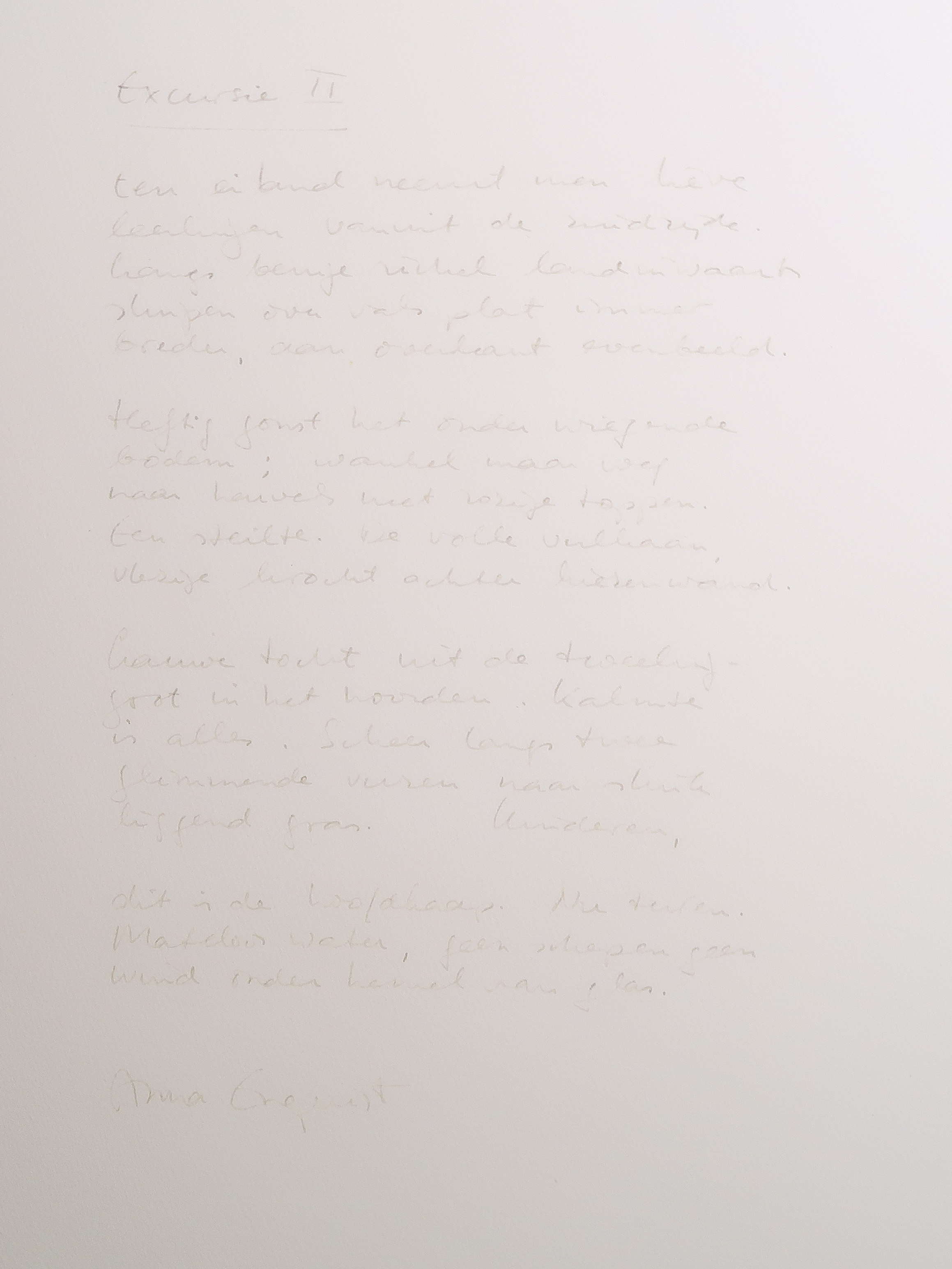 Cees Andriessen - Grafiek Nu & Poëzie - Houtsnede + Gedicht van Anna Enquist kopen? Bied vanaf 20!