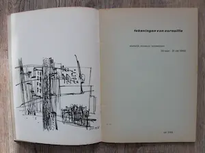 Corneille - 2 tentoonstellings uitgaven, uitnodiging voor opening en een boek kopen? Bied vanaf 55!