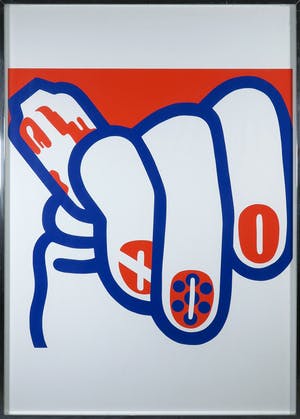 Marte Roling - Zeefdruk, Handen 26F - Ingelijst (Groot) kopen? Bied vanaf 1!