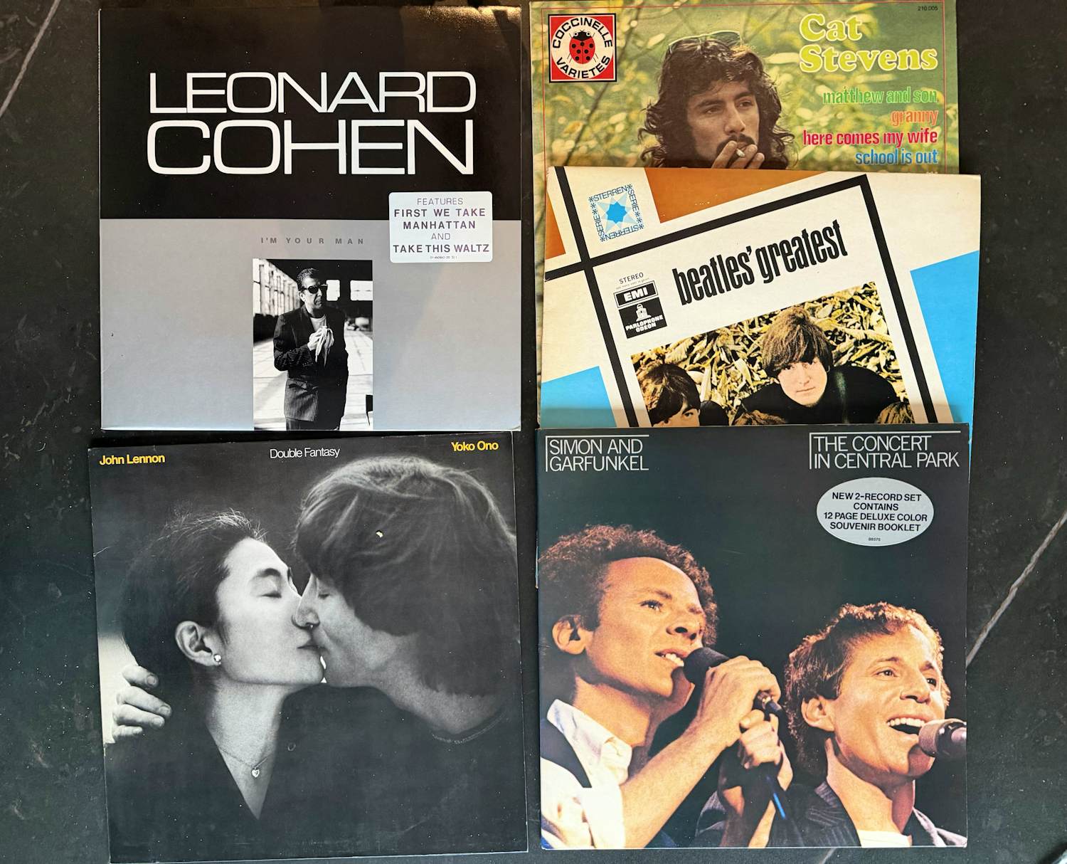 Various artists - Leonard Cohen - John lennon -Simon and Garfunkel - The beatles - Cat Stevens kopen? Bied vanaf 28!