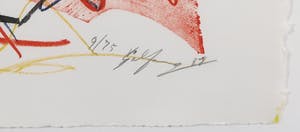 Vito Galfano - Litho, Zonder titel - Ingelijst kopen? Bied vanaf 1!