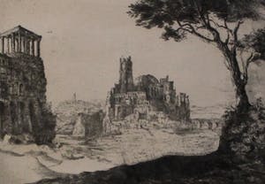 Willem Nijs - Ets: Tempels kopen? Bied vanaf 60!