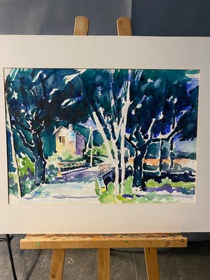 Piet Snoeren - le petit pont kopen? Bied vanaf 100!