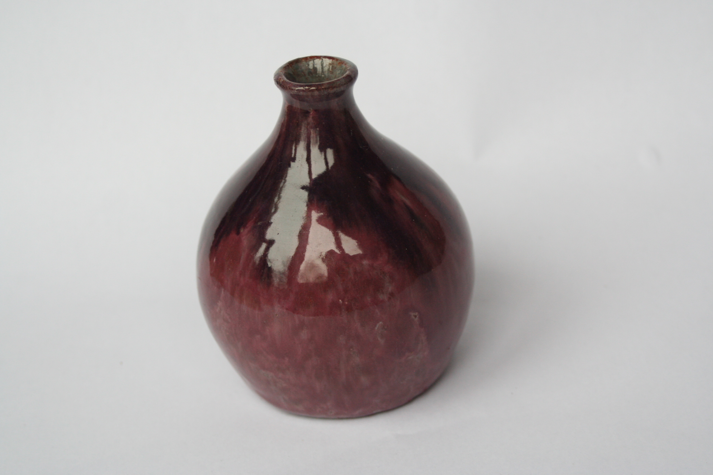 Pieter Groeneveldt - vaasje - gemerkt met PG en 3 wassende manen - tussen 1925-1952 kopen? Bied vanaf 10!