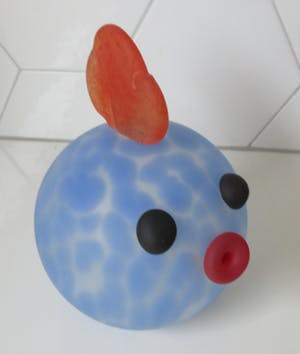 Ozzaro by Loranto - Matglazen Figuur van een Kip kopen? Bied vanaf 39!