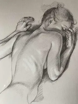 Francine van Hove - étude pour Paradis terrestre kopen? Bied vanaf 125!