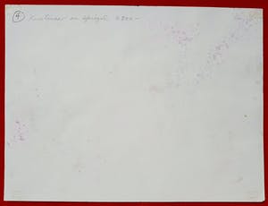 Luis Filcer - Kunstenaar en spiegel, gemengde techniek op papier kopen? Bied vanaf 195!
