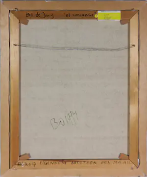 Bo de Jong - Olieverf op doek, El concurso - Ingelijst kopen? Bied vanaf 100!