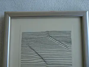 Niet of onleesbaar gesigneerd - Ingelijste inkttekening , Landschap - 1975 kopen? Bied vanaf 1!