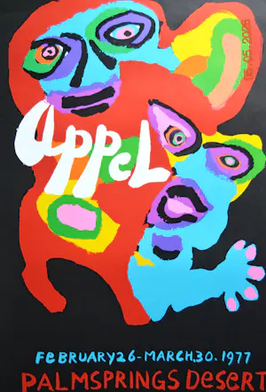 Karel Appel - Appel 'Palm Springs Desert Museum.' kopen? Bied vanaf 275!