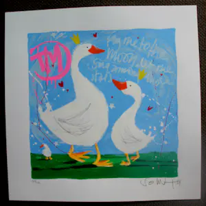 Selwyn Senatori - Zeefdruk: Fly me to the moon kopen? Bied vanaf 99!