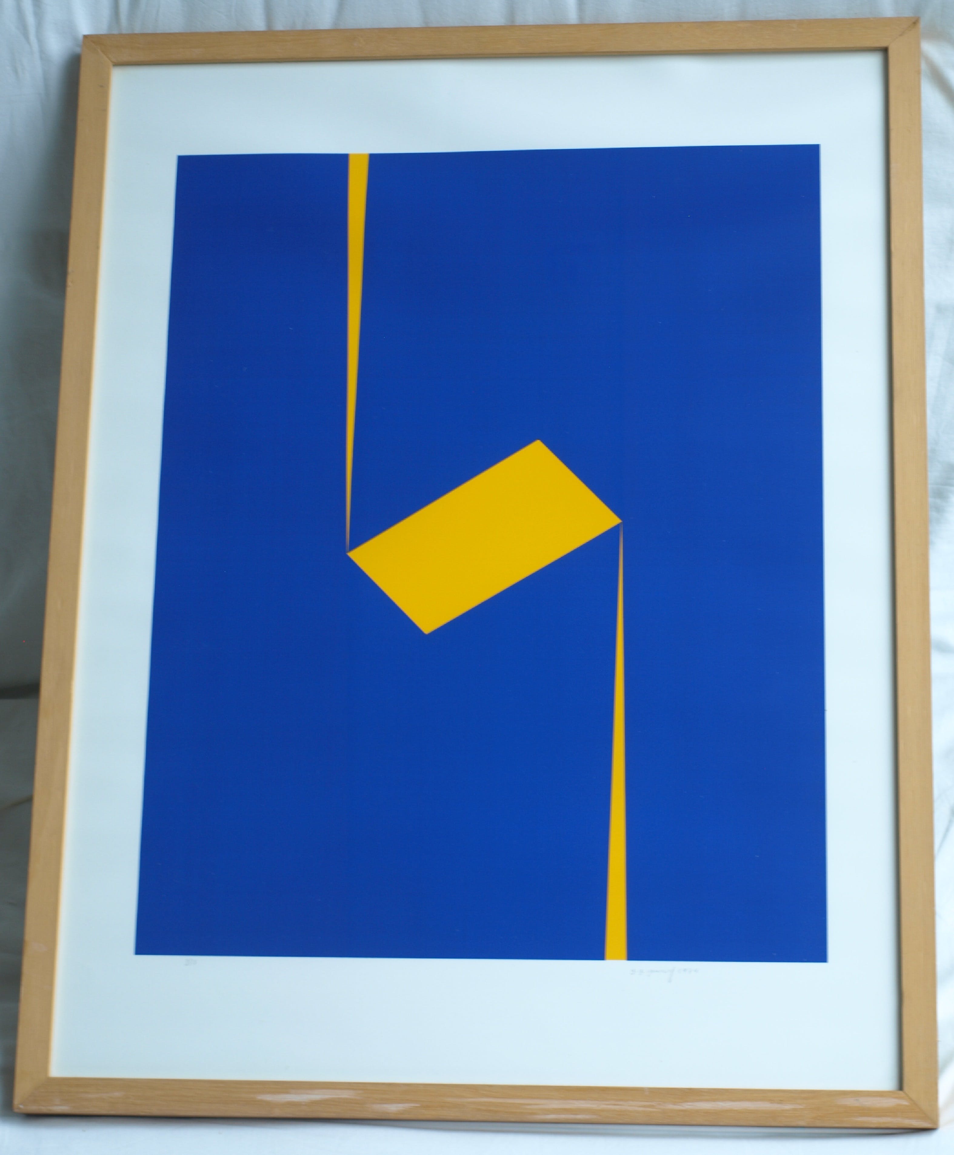 Yahya Youssef - Zeefdruk , Portefeuille I - gesigneerd & ingelijst - 1974  kopen? Bied vanaf 50!