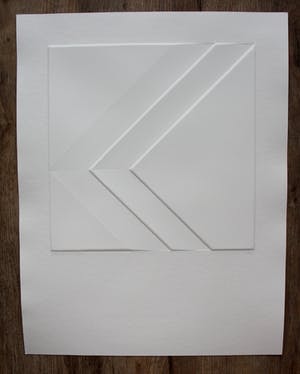 Harry van Kuyk - Reliëfdruk, K (uit het Groot Abecedarium) - 1973 kopen? Bied vanaf 150!