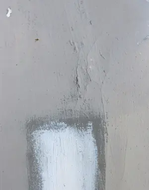 Hannes Postma - Olieverf op papier, Tekenaar in abstracte ruimte - Ingelijst (Groot) kopen? Bied vanaf 1!